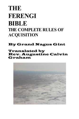 The Ferengi Bible: The Complete Rules of Acquisition