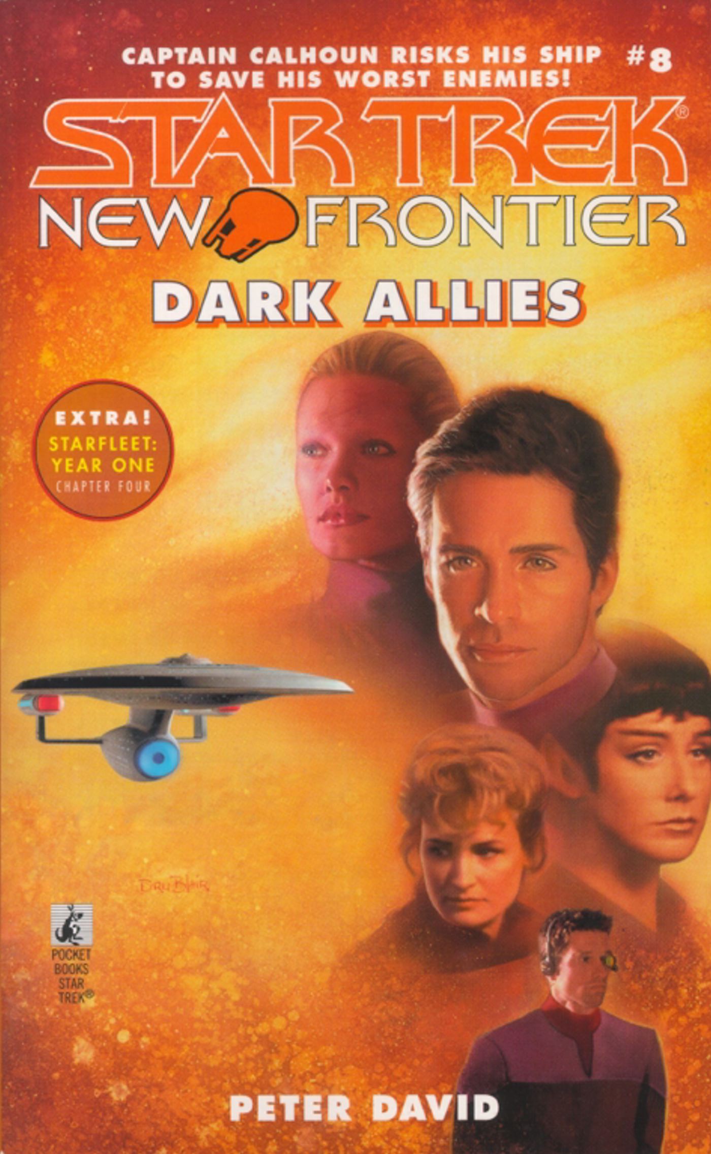 Star Trek New Frontier 8 Dark Allies Star Trek Book Club