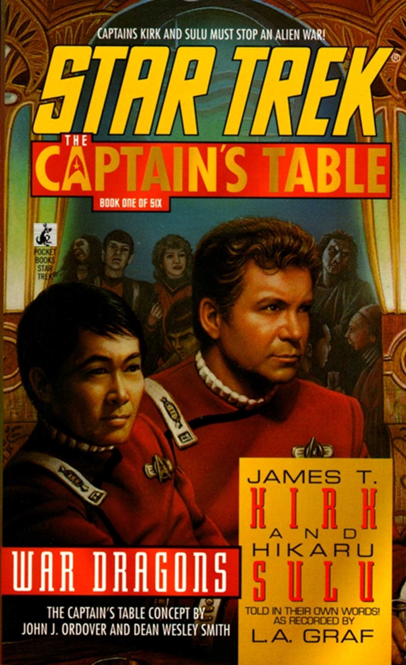 “Star Trek: The Captain’s Table: Book 1: War Dragons” Review by Deepspacespines.com