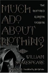 Much Ado About Nothing: The Restored Klingon Text