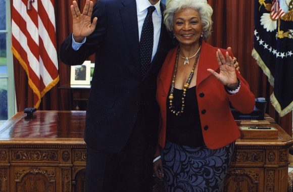 Taken 2/29/12 in the Oval Office – Live Long & Prosper! on Twitpic