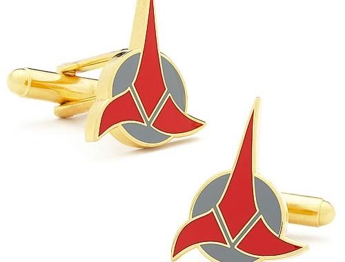 Star Trek Klingon Cufflinks