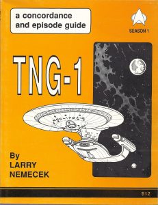 TNG-1: A Concordance and Episode Guide Season 1