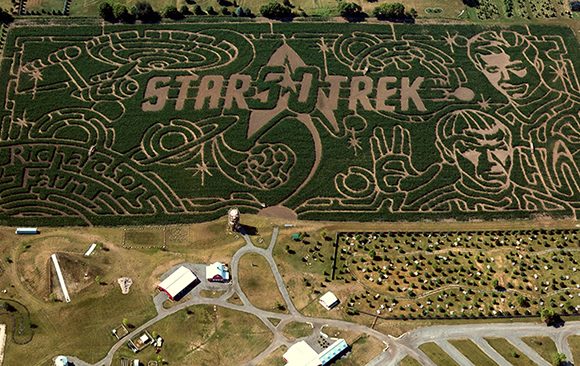 Star Trek Corn Maze