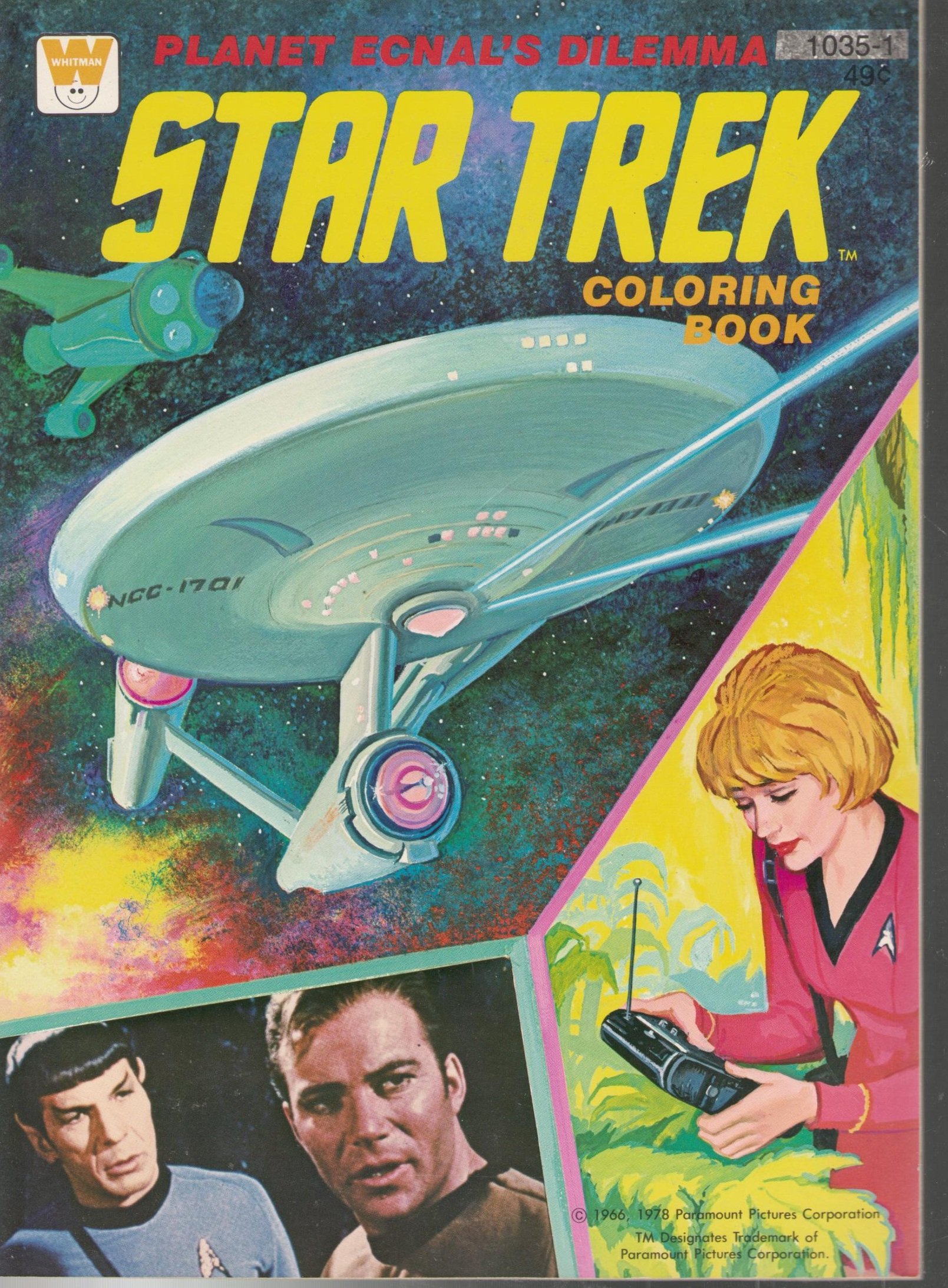 Star Trek: Coloring Book: Planet Ecnal's Dilemma