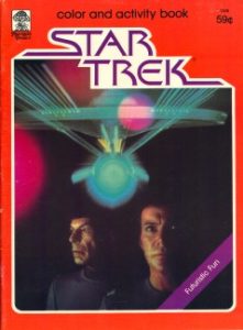 Star Trek: Color and Activity Book: Futuristic fun
