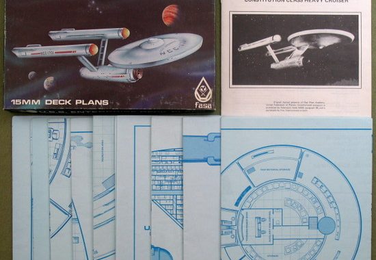 U.S.S. Enterprise Deck Plans