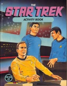 The Star Trek activity book