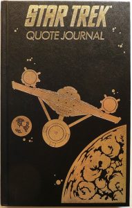 Star Trek Quote Journal