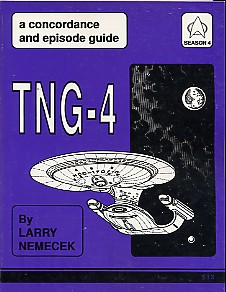 TNG-4: A Concordance and Episode Guide