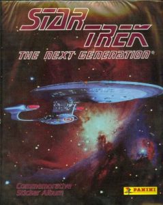 Star Trek The Next Generation Commemorative Sticker Album