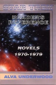 Star Trek: Reader’s Reference Novels 1970-1979