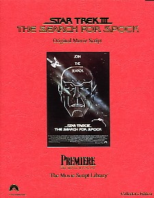 Star Trek III: The Search for Spock Original Movie Script