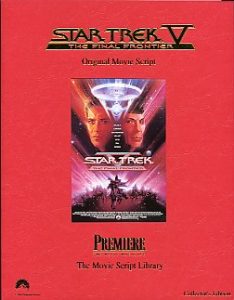 Star Trek V: The Final Frontier Original Movie Script