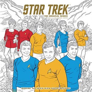 Star Trek: The Original Series: Adult Coloring Book: Where No Man Has Gone Before