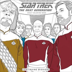Star Trek: The Next Generation: Adult Coloring Book-Continuing Missions