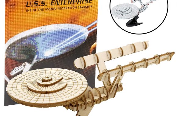 IncrediBuilds: Star Trek: U.S.S. Enterprise Deluxe Book and Model Set