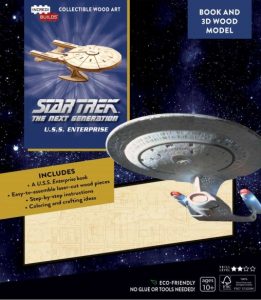 IncrediBuilds: Star Trek The Next Generation: U.S.S. Enterprise Deluxe Book and Model Set