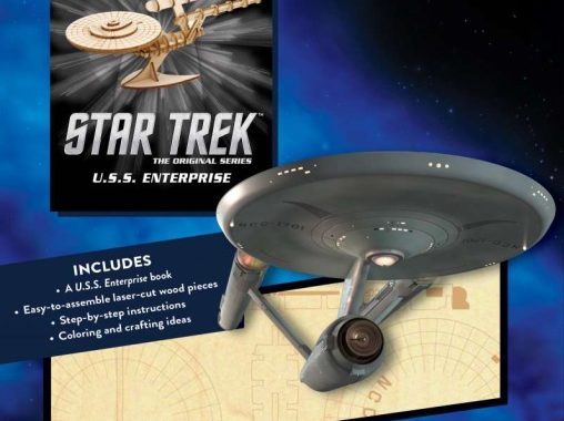 IncrediBuilds: Star Trek: U.S.S. Enterprise Book and 3D Wood Model