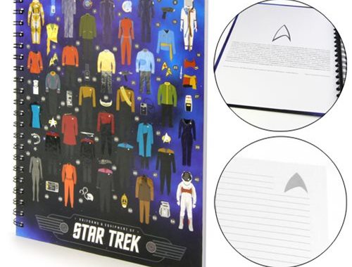 Star Trek Uniforms and Equipment Hardcover Notebook