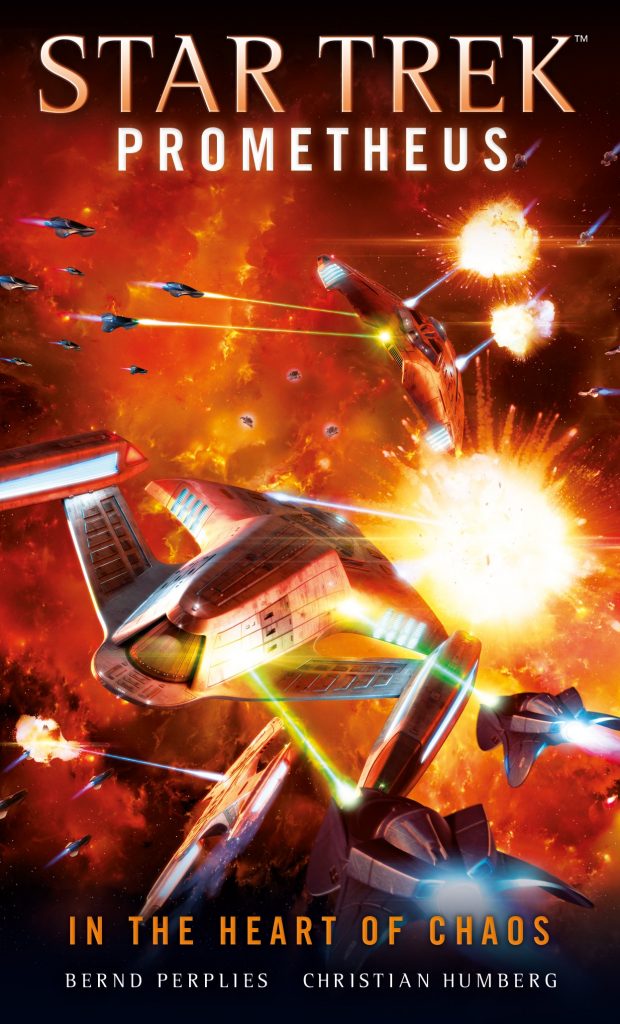 Star Trek Prometheus In the Heart of Chaos 620x1024 Star Trek: Prometheus: In the Heart of Chaos Review by Lessaccurategrandmother.blogspot.com
