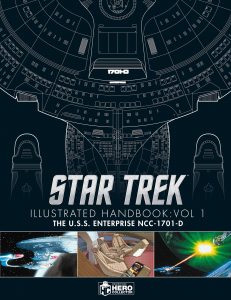 Star Trek The Next Generation: The U.S.S. Enterprise NCC-1701-D Illustrated Handbook Plus Collectible