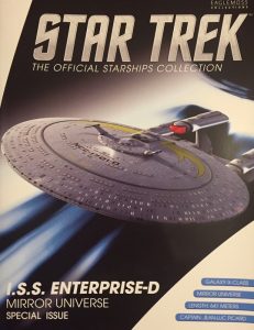 Eaglemoss I.S.S. Enterprise NCC-1701-D, with words by Dayton Ward!