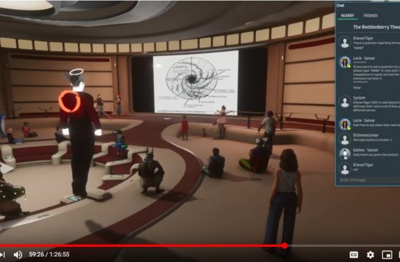 Larry Nemecek did a Stellar Cartography VR talk!