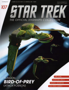 Star Trek: The Official Starships Collection #107 Klingon Bird-of-Prey (Attack Mode)