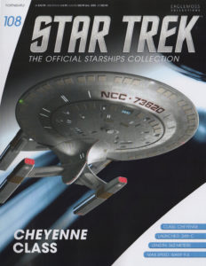 Star Trek: The Official Starships Collection #108 U.S.S. Ahwahnee (Cheyenne Class)