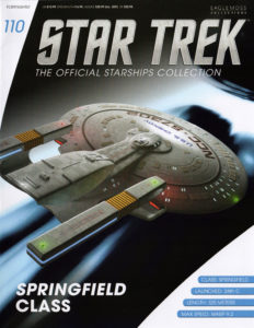 Star Trek: The Official Starships Collection #110 U.S.S. Chekov (Springfield Class)