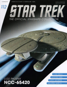 Star Trek: The Official Starships Collection #112 U.S.S. Phoenix NCC-65420 (Nebula Class)