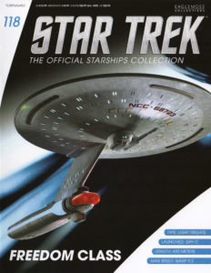 Star Trek: The Official Starships Collection #118 U.S.S. Firebrand (Freedom Class)