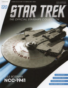 Star Trek: The Official Starships Collection #120 U.S.S. Bozeman NCC-1941