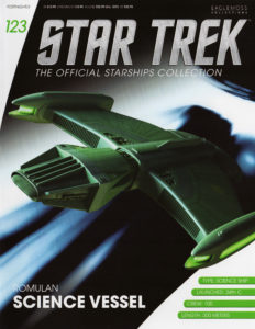 Star Trek: The Official Starships Collection #123 Romulan Science Vessel