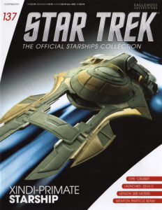Star Trek: The Official Starships Collection #137 Xindi-Primate Starship