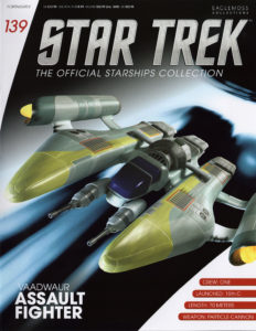 Star Trek: The Official Starships Collection #139 Vaadwaur Assault Fighter