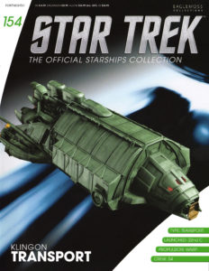 Star Trek: The Official Starships Collection #154 Klingon Rebel Transport