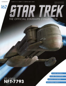 Star Trek: The Official Starships Collection #162 S.S. Lakul NFT-7793