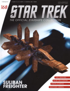 Star Trek: The Official Starships Collection #168 Suliban Cargo Ship