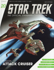 Star Trek: The Official Starships Collection #20 Klingon Vor’cha-Class Attack Cruiser