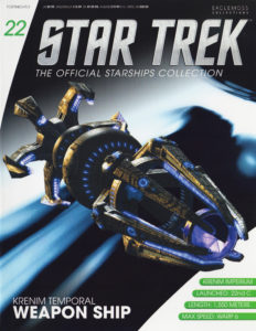 Star Trek: The Official Starships Collection #22 Krenim Temporal Weapon Ship