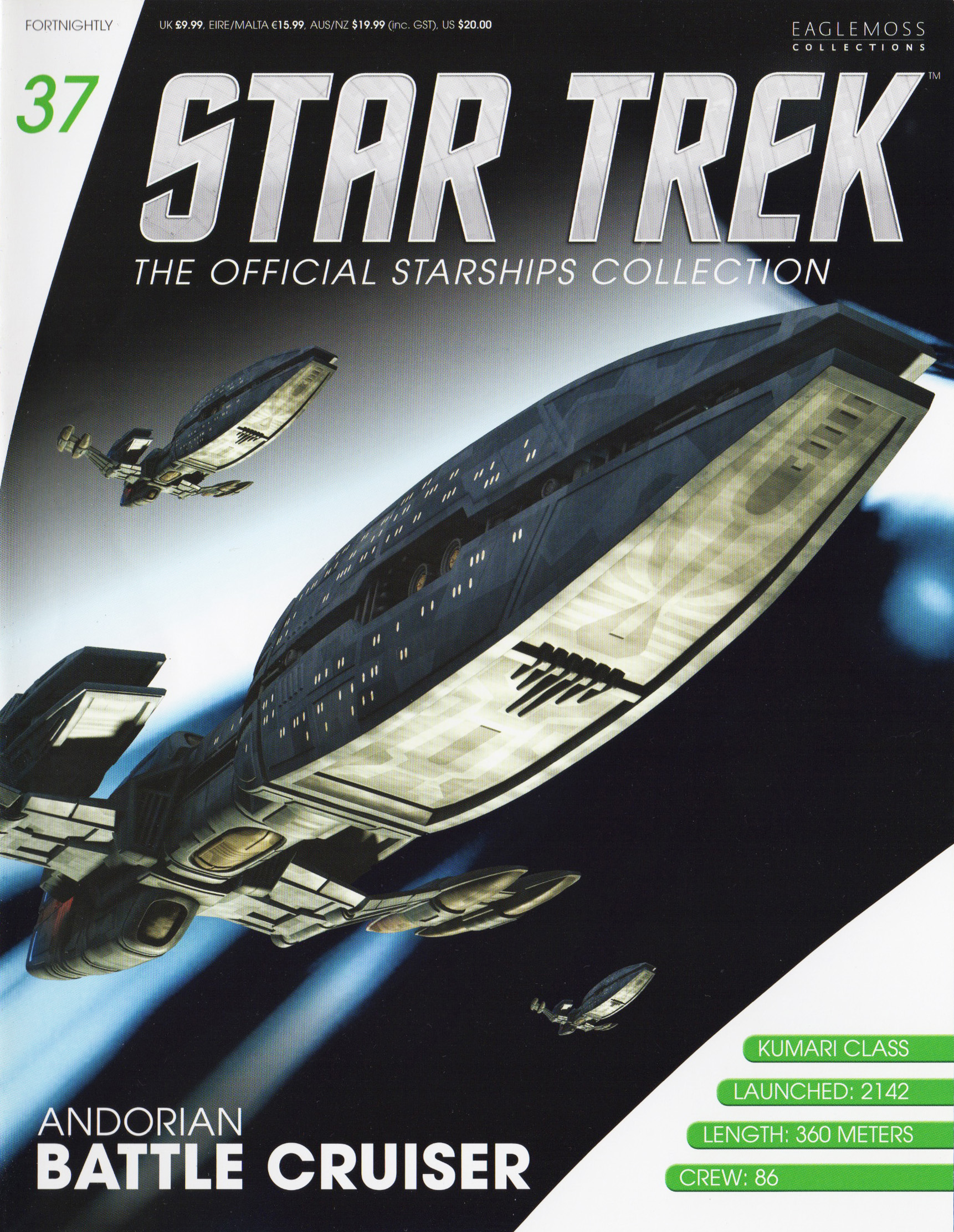 Star Trek: The Official Starships Collection #37 Kumari Andorian
