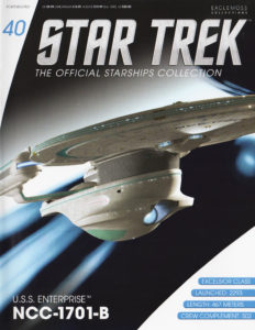 Star Trek: The Official Starships Collection #40 U.S.S. Enterprise NCC-1701-B