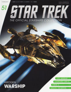 Star Trek: The Official Starships Collection #51 Hirogen Warship