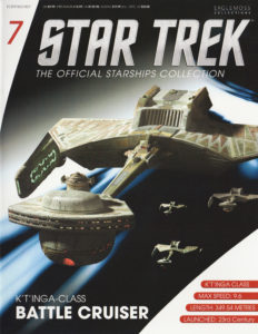 Star Trek: The Official Starships Collection #7 K’t’inga-Class Battle Cruiser