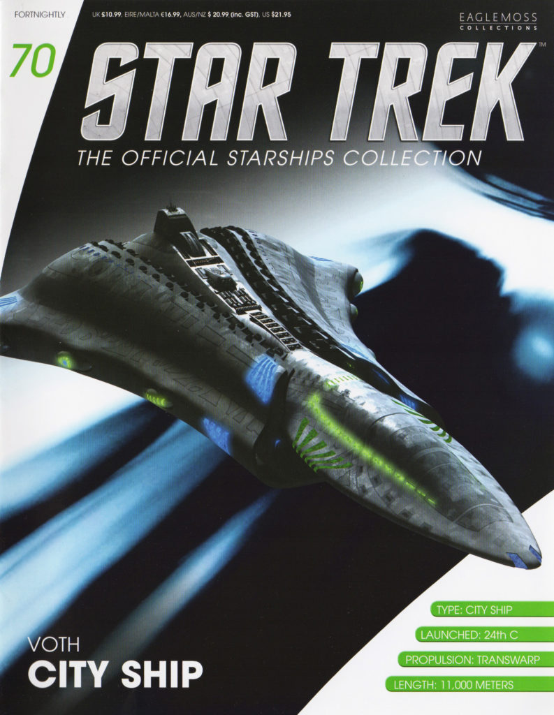 Star Trek Discovery - Nave Klingon Cleave Ship, Colección Oficial De Naves Estelares No. 14 (modelo 7 Pulgadas)