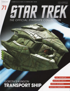 Star Trek: The Official Starships Collection #71 Goroth’s Klingon Transport Ship