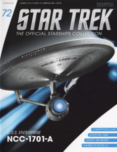 Star Trek: The Official Starships Collection #72 U.S.S. Enterprise NCC-1701-A