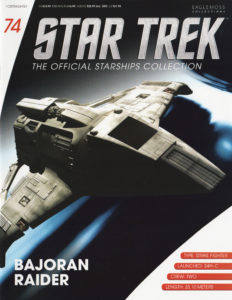 Star Trek: The Official Starships Collection #74 Bajoran Raider